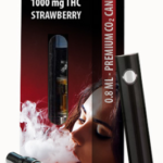 BLACK-CHERRY THC E-LIQUID 0.8MLS POTENT