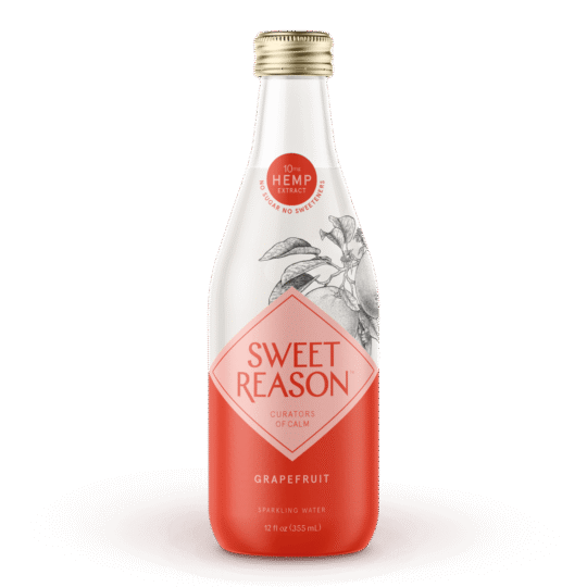 CBD Sparkling Grapefruit Water UK